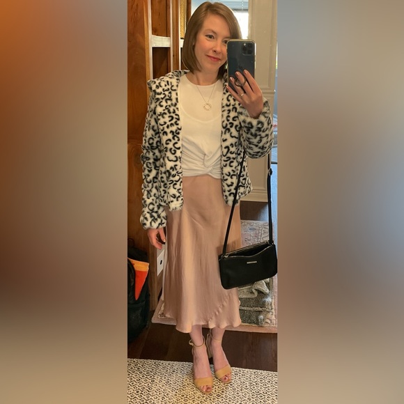 Aritzia MIDI Slip Skirt - Picture 2 of 4